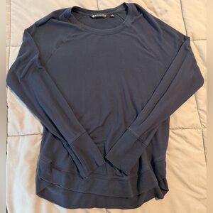 Athleta Mindset Sweatshirt Navy Blue